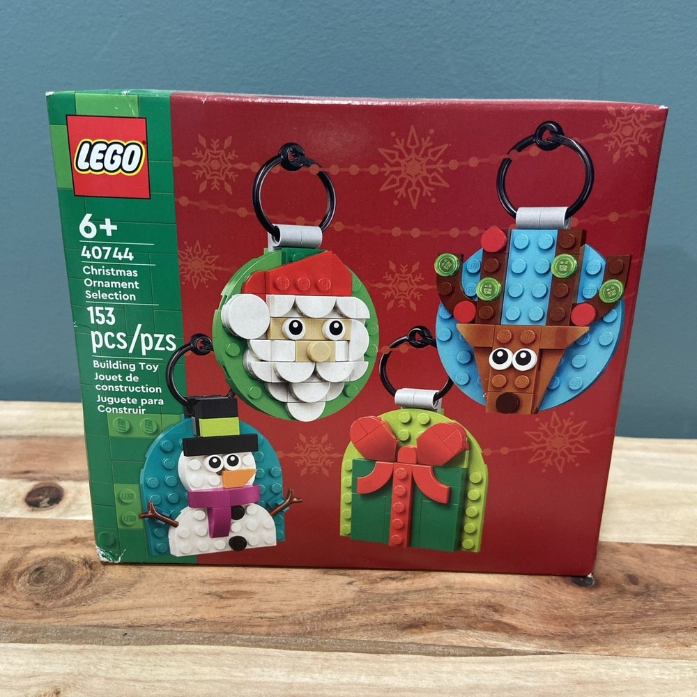 LEGO Authentic Christmas Ornament Selection Building Set NIB FREE SHIPPING 40744